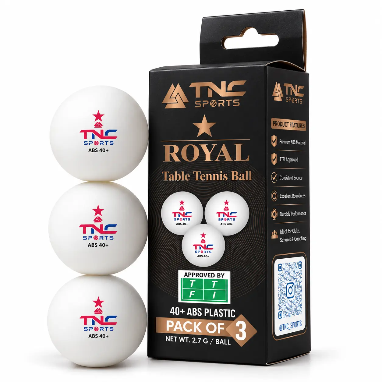 TNC Sports Royal Table Tennis Ball