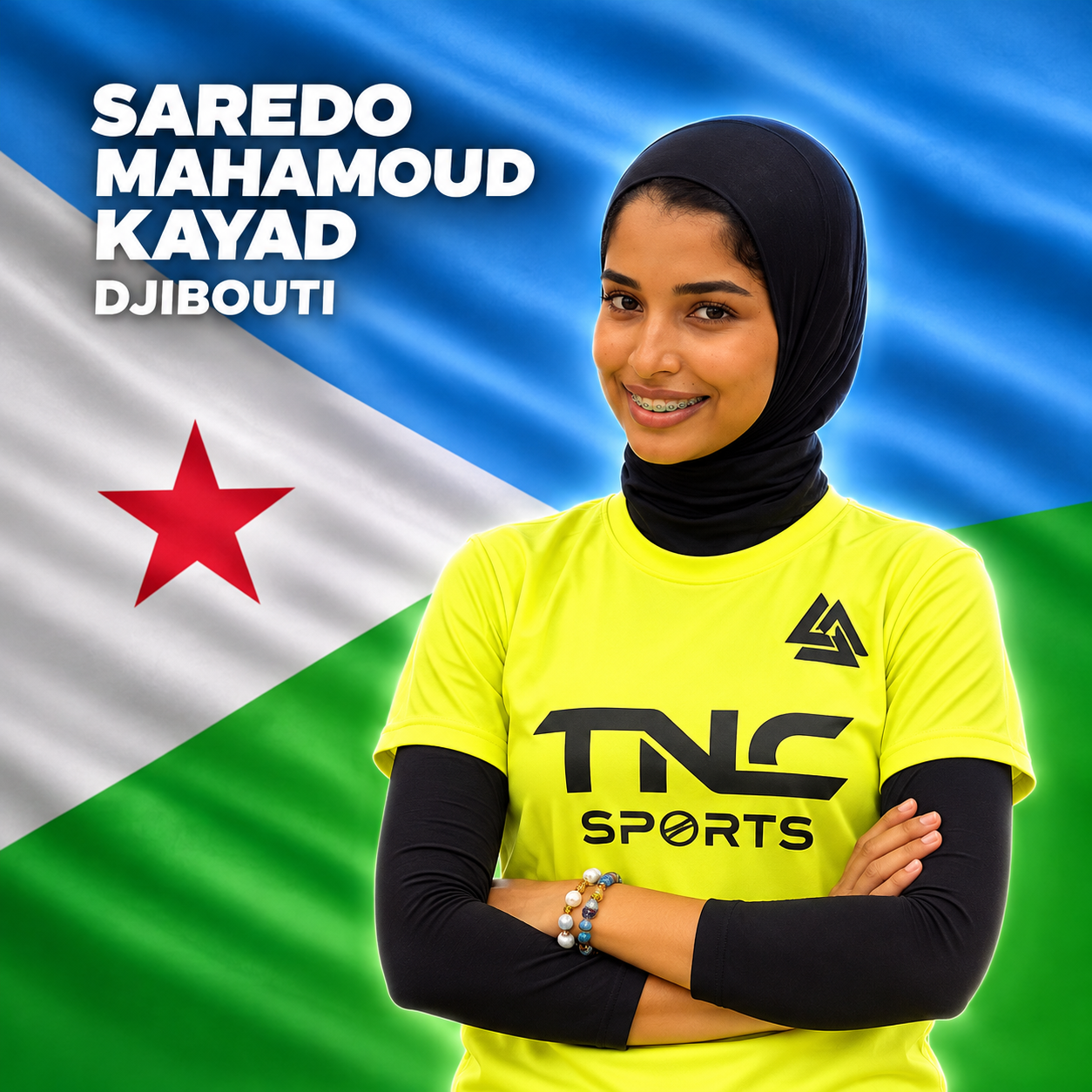 Djibouti Sports Profile Poster